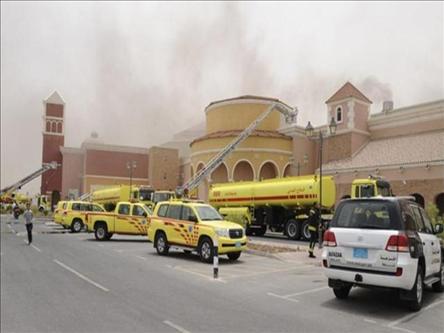 Крупный пожар в столице Катара Дохе