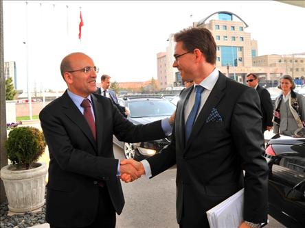  Премьер-министр Финляндии встретился с министром финансов Мехметом Шимшеком