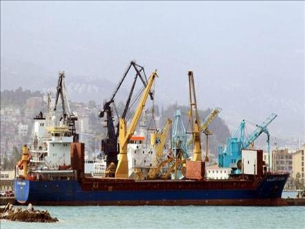  В порту Искендеруна  проведен обыск на борту судна, следовавшего в Сирию