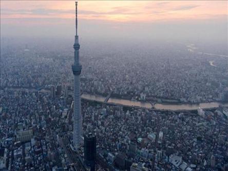  Высочайшая телебашня в мире открылась в Токио